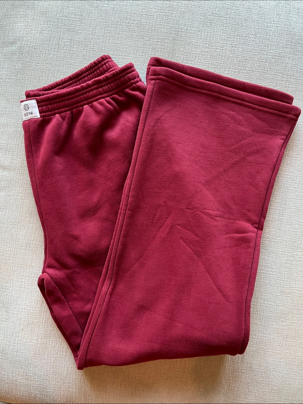 Parke Women Maroon Boxer Sweatpant
